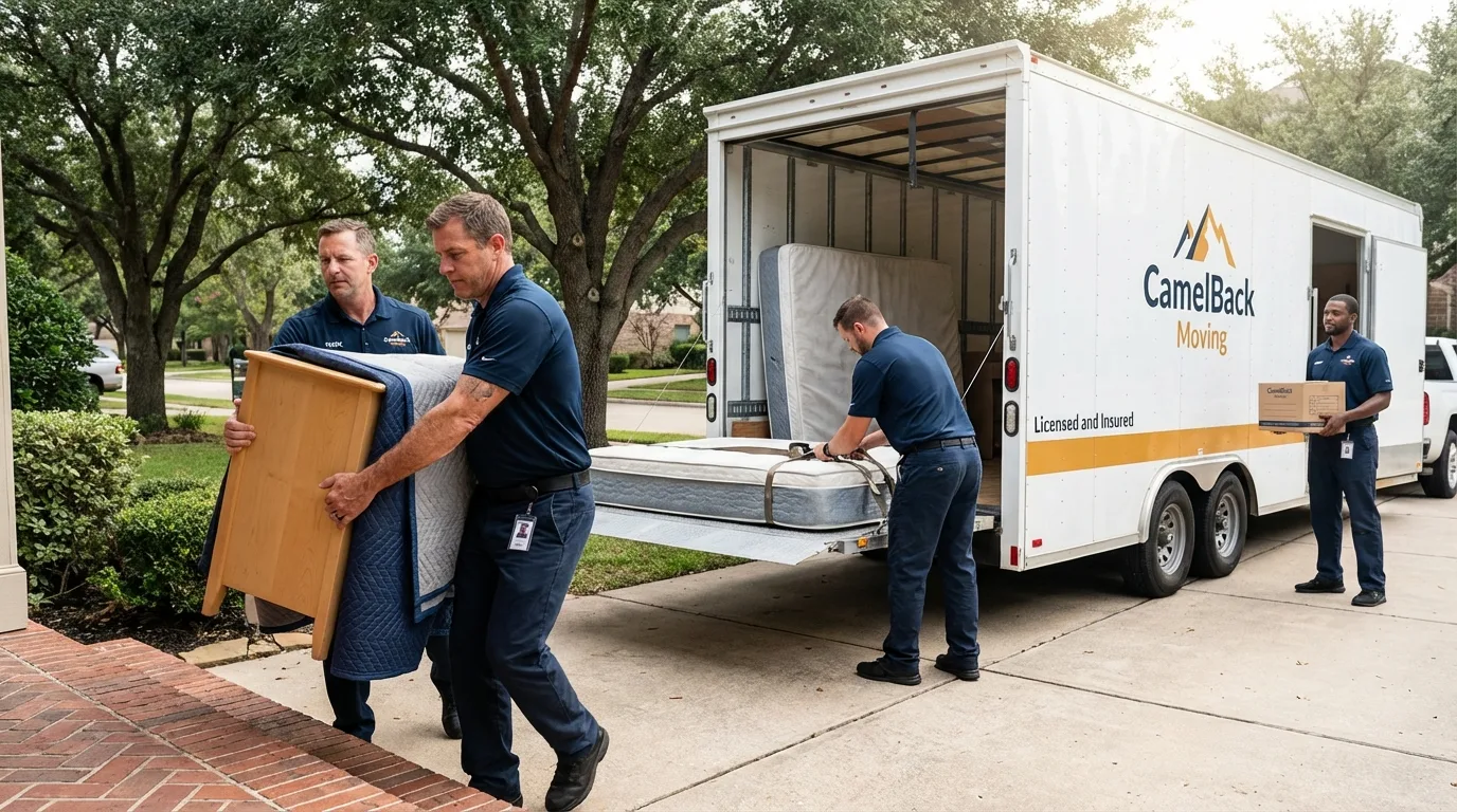 Crew loading residential truck for cross-state move from Brooksville, KY
